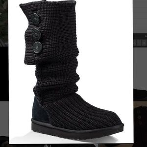 UGG® Classic Cardy Button Detailed Knit